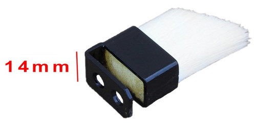 Hold Down Brush (Sheet Steadier) Replacement for KBA - 14mm